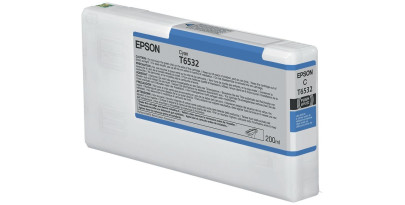 T6532 / C13T653200 Epson уцененный голубой картридж для Epson Stylus Pro 4900 (200 мл)