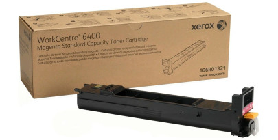 106R01321 Xerox оригинальный пурпурный тонер-картридж для Xerox WorkCentre 6400/Xerox WorkCentre 6400S/Xerox WorkCentre 6400XF (8 000 стр.)