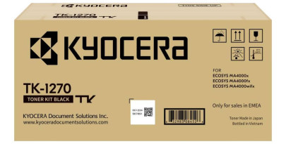 TK-1270 / 1T0C140NL0 Kyocera оригинальный черный тонер-картридж для Kyocera ECOSYS PA4000wx/Kyocera ECOSYS PA4000 (10 000 стр.)