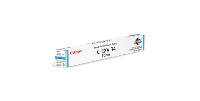 Canon C-EXV34 C / 3783B002 оригинальный голубой тонер-картридж для Canon ImageRunner Advance C2020/Canon ImageRunner Advance C2025 (19 000 стр.)