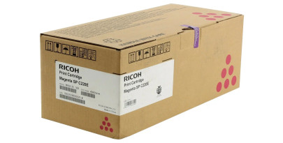 Type-SPC220E / 407644 / 406054 Ricoh оригинальный пурпурный принт-картридж для Ricoh Aficio SP C220/Ricoh Aficio SP C222/Ricoh Aficio SP C240 (2 300 стр.)
