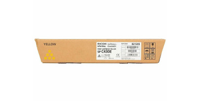 Type-SPC430E / 821205 / 821095 / 821075 Ricoh оригинальный желтый тонер-картридж для ﻿Ricoh Aficio SP C430/Ricoh Aficio SP C440DN (24 000 стр.)