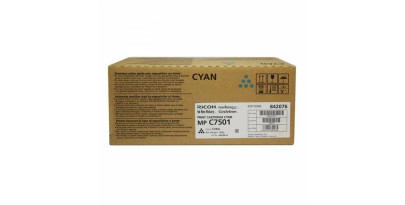 Type-MPC7501E / 842076 / 841409 Ricoh оригинальный голубой картридж для Ricoh Aficio MP C6501SP/Ricoh Aficio MP C7501SP (21 600 стр.)