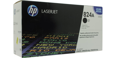 CB384A №824A HP оригинальный чёрный барабан для HP Color LaserJet CP6015/HP Color LaserJet  CM6030/HP Color LaserJet CM6040 (35 000 стр.)