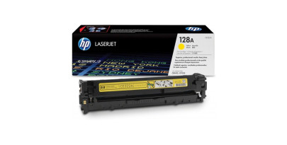 CE322A №128A HP оригинальный желтый картридж для HP Color LaserJet CM1415 PRO MFP/HP Color LaserJet CM1415fn PRO (1 300 стр.)
