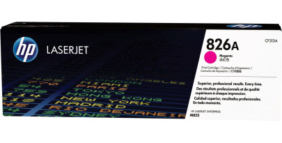 CF313A / CF313AC №826A HP Оригинальный пурпурный картридж для HP LaserJet Enterprise M855 (31 500 стр.)