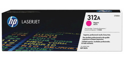 CF383A / CF383AC №312A HP оригинальный пурпурный картридж для HP Color LaserJet M476 (PRO MFP series) HP Color LaserJet M476dn (CF386A) (2 700 стр.)