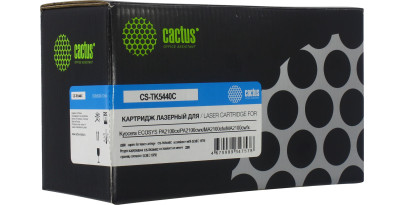 TK-5440C Cactus совместимый голубой тонер-картридж для Kyocera ECOSYS PA2100cx/PA2100cwx/MA2100cfx/MA2100cwfx (2 200 стр.) TK-5440C Cactus совместимый голубой тонер-картридж для Kyocera ECOSYS PA2100cx/PA2100cwx/MA2100cfx/MA2100cwfx (2 200 стр.)