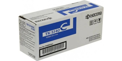 TK-5140C / 1T02NRCNL0 Kyocera оригинальный голубой тонер-картридж для Kyocera Mita Ecosys M6030cdn/Kyocera Mita Ecosys M6530cdn (5 000 стр.) 