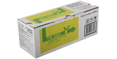 TK-580Y / 1T02KTANL0 Kyocera оригинальный желтый тонер-картридж для Kyocera Mita FS C5150/Kyocera Mita FS C5150DN (2 800 стр.) TK-580Y / 1T02KTANL0 Kyocera оригинальный желтый тонер-картридж для Kyocera Mita FS C5150/Kyocera Mita FS C5150DN (2 800 стр.)