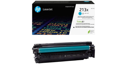 W2131X №213X HP оригинальный голубой картридж увеличенной емкости для HP Color LaserJet 6700dn/HP Color LaserJet Enterprise 5800dn (6 000 стр.) W2131X №213X HP оригинальный голубой картридж увеличенной емкости для HP Color LaserJet 6700dn/HP Color LaserJet Enterprise 5800dn (6 000 стр.)