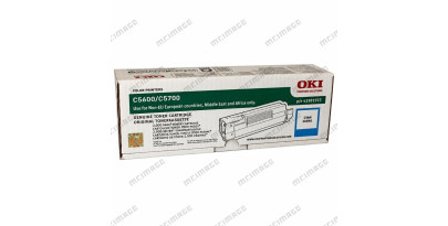 43381923/43381907 Тонер-картридж голубой для OKI C5600/ C5700 (2000 стр)