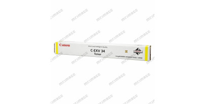 Canon C-EXV34 / 3785B002 оригинальный желтый тонер-картридж для Canon ImageRunner Advance C2020/Canon ImageRunner Advance C2025 (19 000 стр.)