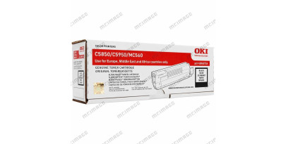 43865724 / 43865744 OKI оригинальный черный тонер-картридж для Oki C5850/Oki C5950/Oki C5950DN (8 000 стр.)