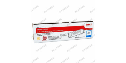 43487711 / 43487723 Oki оригинальный голубой тонер-картридж для Oki C8600/Oki C8800/Oki C8800DN (6 000 стр.)