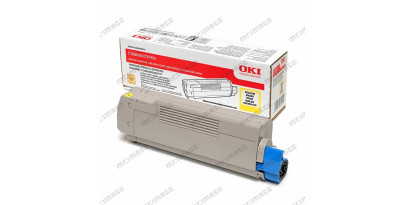 43324441 / 43324421 Oki оригинальный желтый тонер-картридж для Oki C5550 MFP/Oki C5800/Oki C5900 (5 000 стр.)