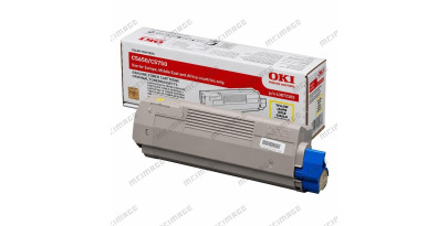 43872321 / 43872305 OKI оригинальный желтый тонер-картридж для OKI C5650/OKI C5750/OKI C5750n/OKI C5750dn (2 000 стр.) 
