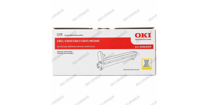 44064009 ОКI оригинальный желтый фотобарабан для Oki C801/Oki C821/Oki C830/Oki MC851 (20 000 стр.)
