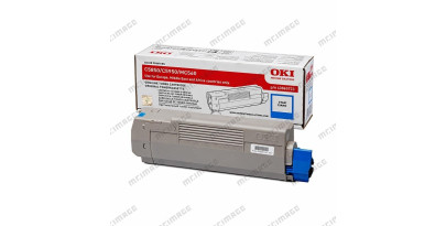 43865723 / 43865743 OKI оригинальный голубой тонер-картридж для Oki C5850/Oki C5950/Oki C5950N (6 000 стр.)