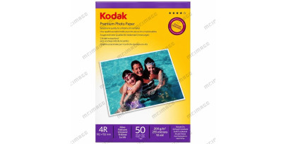 Kodak Premium Photo Paper Глянцевая фотобумага, 10х15, A6, толщина 200 мкм, белизна 97%, 230 г./ м2,