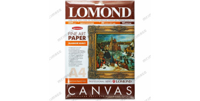 LOMOND NATURAL CANVAS PIGMEN ARCHIVE - ХОЛСТ, А4, 320 Г/М2, 10 ЛИСТОВ