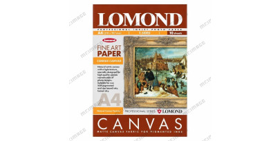 Бумага LOMOND NATURAL CANVAS PIGMEN ARCHIVE A3 холстовая для пигментных чернил 20 л. 320 г/ м2 [0908322]