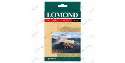 [0102035] Бумага LOMOND 10x15см., 230 г/ м2, глянцевая, 50 л.