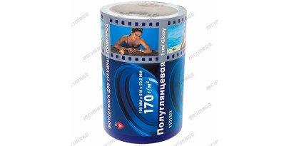 Рулон бумаги LOMOND 100мм*8м*50.8мм. Semi GLOSSY 170 г/ м2 полу глянцевая [1101301]