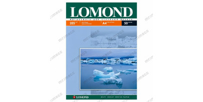205 Бумага LOMOND A4 INC JET 205 г/ м2 50 л. матовая [0102085]