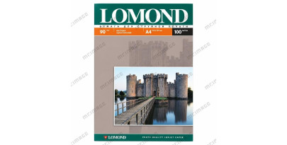 090 Бумага LOMOND A4 INC JET 90 г/ м2 100 л. матовая односторонняя [0102001]