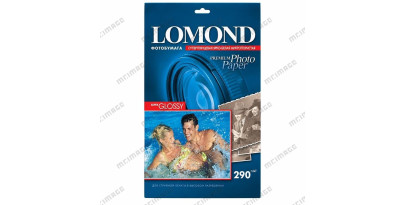 Бумага LOMOND A4 Premium Super Glossy Bright 20 л. 290 г/ м2 суперглянцевая ярко-белая микропористая фотобумага для струйной печати [1108100]